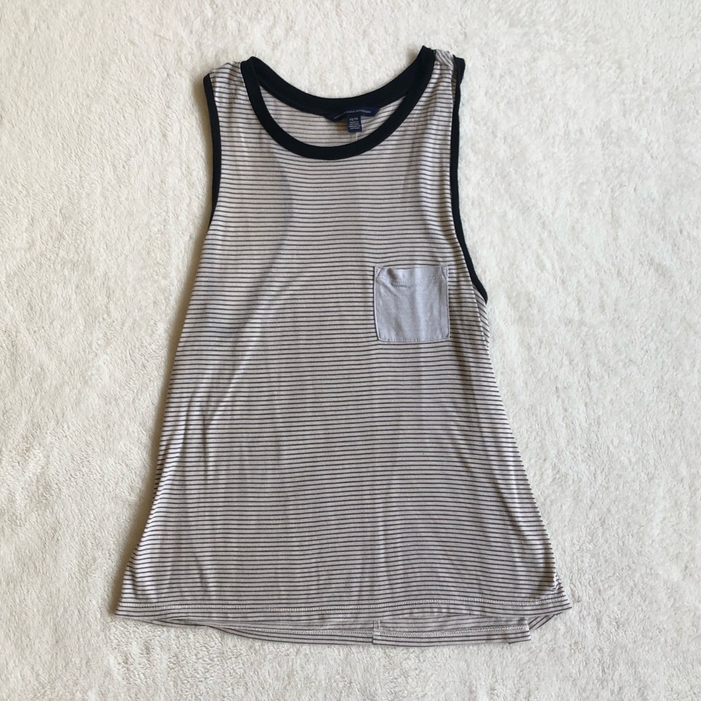 Striped tank top
